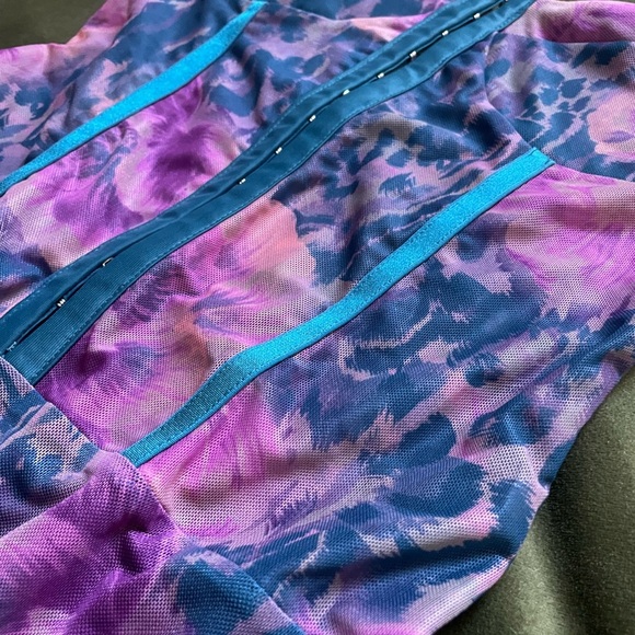 Free People Multicolor Floral Mesh Bodysuit - Picture 3 of 8